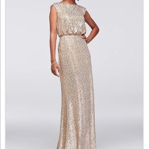 David's Bridal bridesmaid/ prom dress